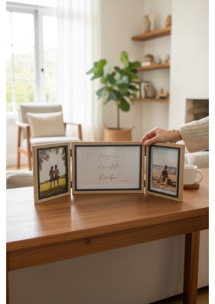 Açısı Ayarlanabilir Resim Çerçevesi 3 Lü