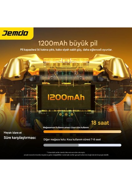 H5 Kablosuz Oyun Kumandası Gamepad Bluetooth Android, Ios, Windows Pc 1000Hz 400MAH Batarya indirimleri