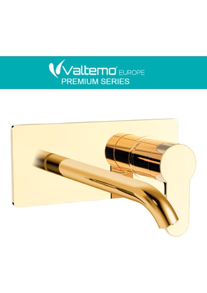 | Valtemo Teos Shiny Gold Ankastre Batarya