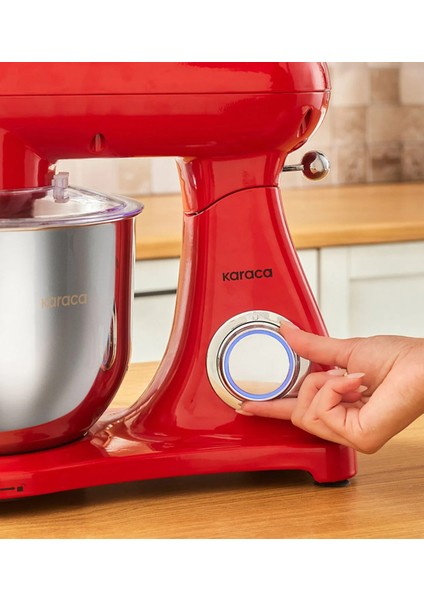 1800W Döküm Gövdeli 6,2 Litre Hazne Kıyma-Sucuk Yapma Hamur Yoğurma Çıprma Karıştırma Vb Çok Fonksiyonlu Premium Mutfak Şefi fırsatları