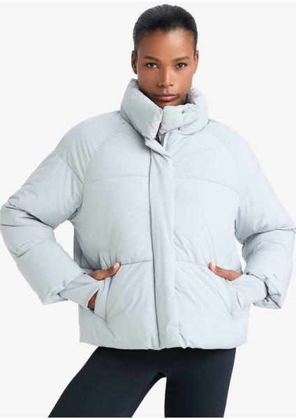 Su İtici Regular Fit Dik Yaka Reglan Kol Kışlık Şişme Mont A1550AX25WN