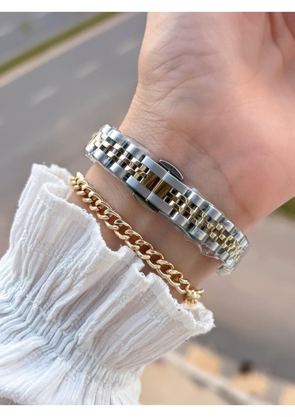 2 Yıl Garantili Jubile Kordon 3 Atm Suya Dayanıklı Kadın Kol Saati+Bileklik F.Z.10030.4 modelleri