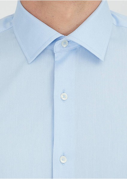 Mavi Regular Fit Dokuma Klasik %100 Pamuk Gömlek indirimleri