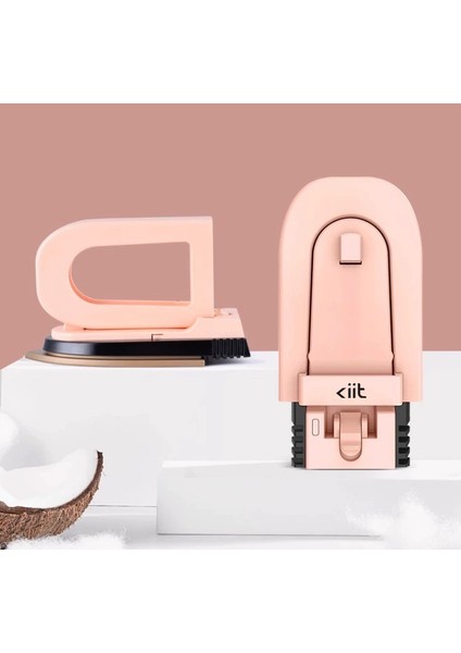 Mini Seyahat Ütüsü Küçük Boy Kolay Taşınabilir Beyaz Ütü