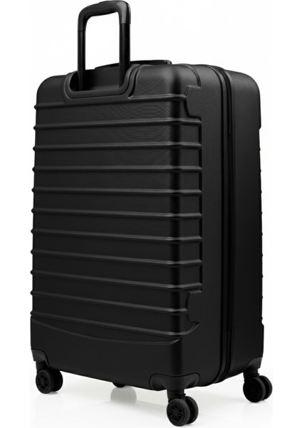 2'li Valiz Seti Büyük Boy - Kabin Boy Siyah-Siyah 1168 modelleri