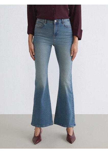 Yeni Sezon Mars Flare Kadın Jean Pantolon fiyatları