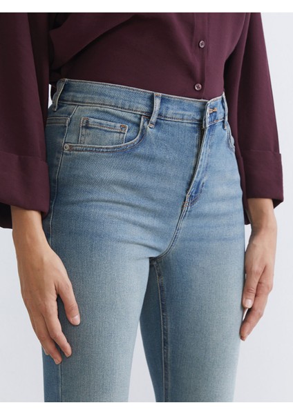 Yeni Sezon Mars Flare Kadın Jean Pantolon modelleri