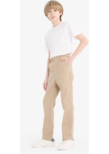 Erkek Çocuk Düz Paça Gabardin Okul Pantolonu T8850A625AU