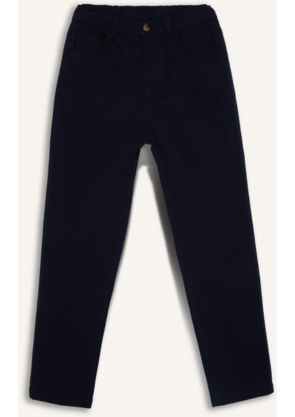Erkek Çocuk Düz Paça Gabardin Okul Pantolonu U3254A625AU
