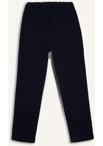 Erkek Çocuk Düz Paça Gabardin Okul Pantolonu U3254A625AU