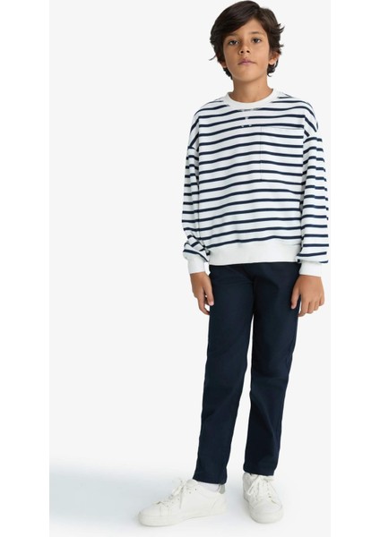 Erkek Çocuk Düz Paça Gabardin Okul Pantolonu T8850A625AU