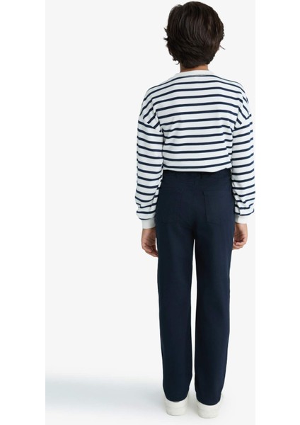 Erkek Çocuk Düz Paça Gabardin Okul Pantolonu T8850A625AU