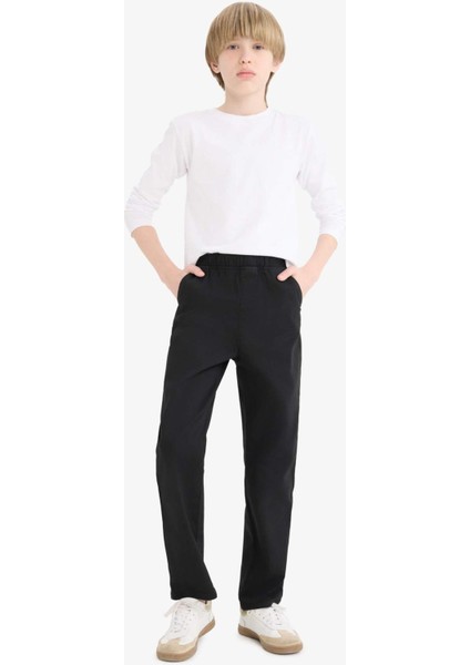 Erkek Çocuk Düz Paça Gabardin Okul Pantolonu T8850A625AU