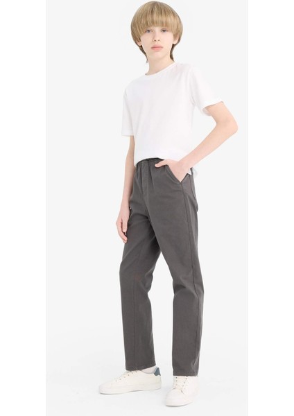 Erkek Çocuk Düz Paça Gabardin Okul Pantolonu T8850A625AU