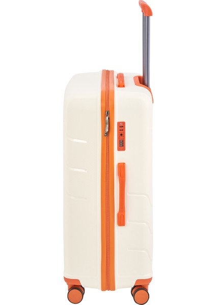 Polipropilen Kırılmaz 2'li Valiz Seti Orta ve Kabin Boy Beyaz 24060 fırsatları