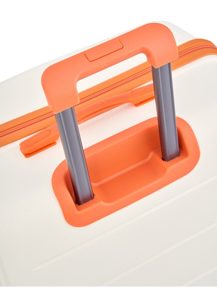 Polipropilen Kırılmaz 2'li Valiz Seti Orta ve Kabin Boy Beyaz 24060 indirimleri