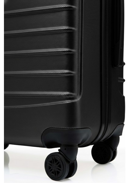 Orta Boy Valiz 4x2 Teker Siyah-Siyah 1168 fırsatları