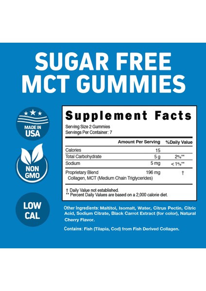 Keto Collagen + Mct Gummies 90 Gummies Ketosis + Hair Skin Nail fiyatları