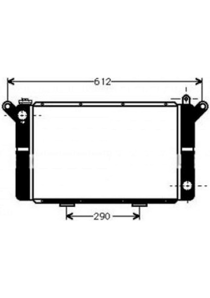 Xmpdby Radyatör R12 Tl-Tx-Stw-Toros 475X304X42 Süper 3 Sira Ps Sistem