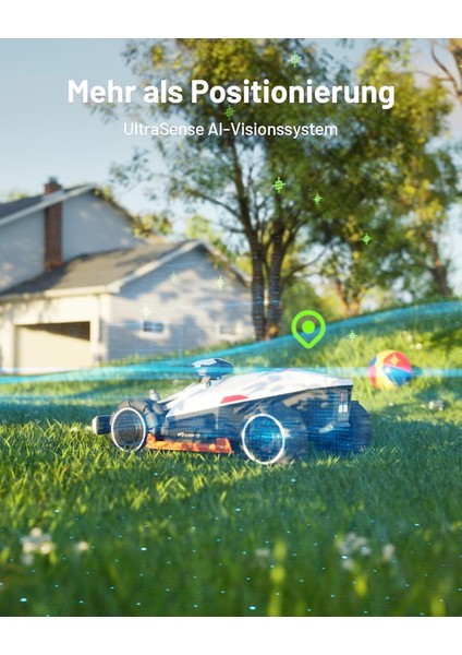 Mammotion Luba 2 Awd 3000X – Kablosuz Sınır Taşı Gerektirmeyen 4x4 Çim Biçme Robotu | 5000㎡ Kapasite – Ultrasense Aı Vision – 80% Eğim – 4g Modül indirimleri