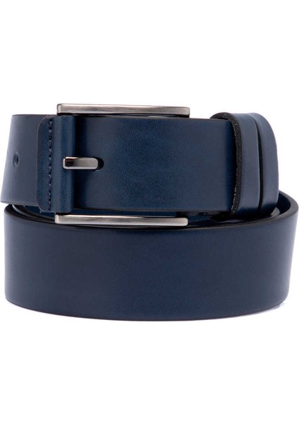 Lacivert Hakiki Deri Erkek Kemer - S1EK00000337-B20