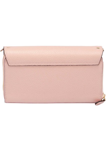 Pembe Hakiki Deri Kadın Çapraz Askılı Çanta - S23K1BC79900-T8A