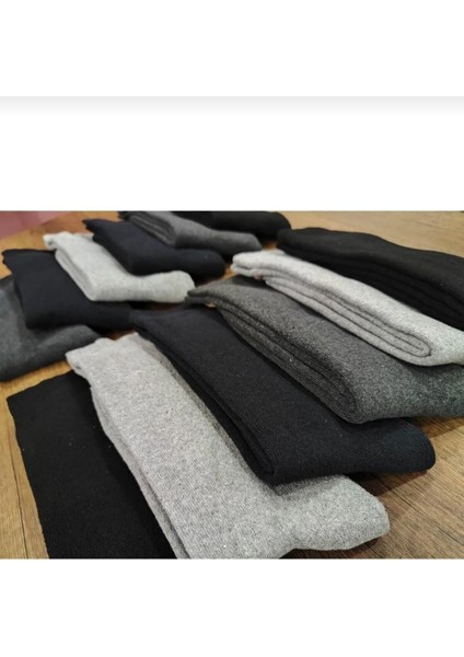 Erkek Soket Çorap 6'lı Düz Renk Damat Çorabı Takım Elbise Çorabı