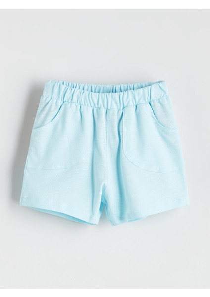 Yeni Sezon Bisiklet Yaka Erkek Bebek Tişört ve Şort 2'li fırsatları