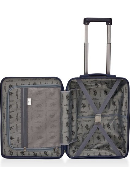 Polipropilen Kırılmaz 2'li Valiz Seti Büyük ve Kabin Boy Lacivert 24053