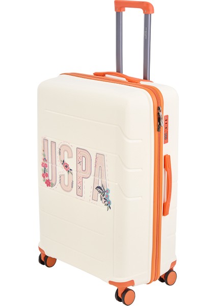 Polipropilen Kırılmaz 2'li Valiz Seti Büyük ve Orta Boy Beyaz 24060 modelleri