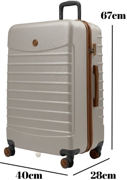 Orta Boy Valiz 4x2 Teker Vizon-Taba 1168 modelleri