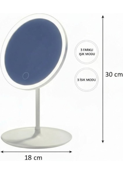 Ledli Dokunmatik Makyaj Aynası modelleri