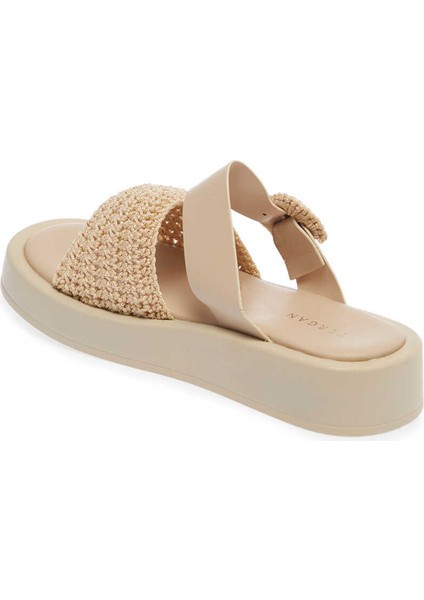 Vizon Vegan-Tekstil Kadın Terlik - K24Y1TR67079-H04