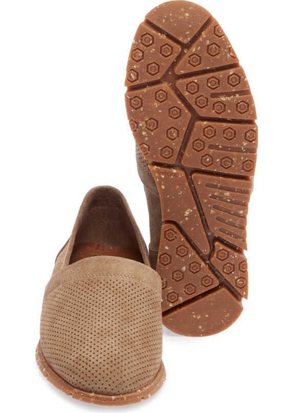 Vizon Hakiki Süet Deri Erkek Loafer - E24I1AY56589-A02