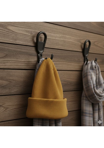 Yunus Siyah Askı Askılık Duvar Vidalı Çanta Elbise Asma Portmanto Vestiyer Banyo Mutfak Askısı fırsatları