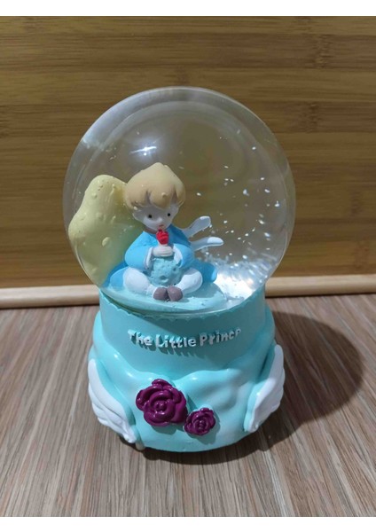 Dekoratif Nostalji Cam Kar Küresi Işıklı ve Müzikli modelleri