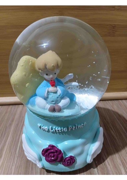 Dekoratif Nostalji Cam Kar Küresi Işıklı ve Müzikli fırsatları