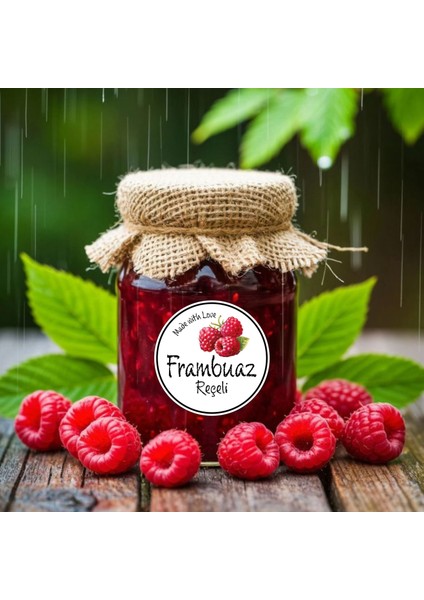 54 Adet Reçel Kavanoz Etiketi – Suya Dayanıklı Sticker – Ev & Hediyelik Reçeller Için Özel Tasarım modelleri