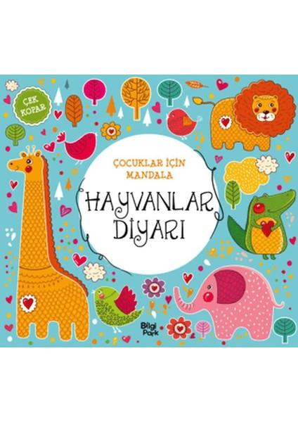 Çocuklar Için Mandala - Hayvanlar Diyarı