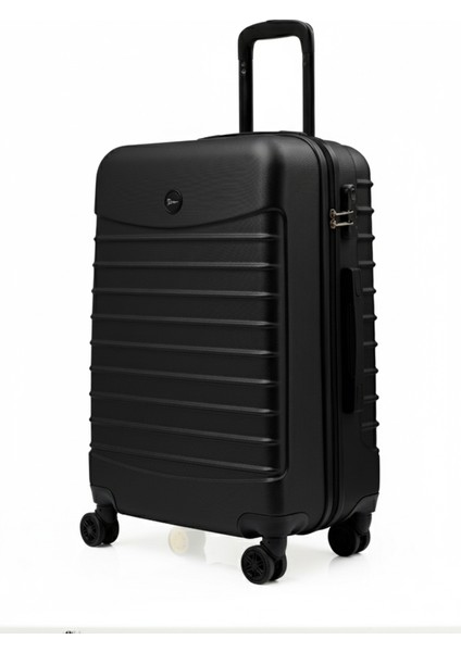 2'li Valiz Seti Orta Boy - Kabin Boy Siyah-Siyah 1168 fiyatları