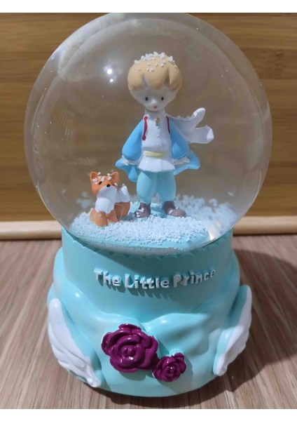 Dekoratif Nostalji Cam Kar Küresi Işıklı ve Müzikli fırsatları