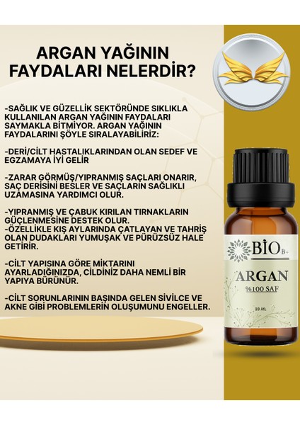 2'li %100 Saf Argan Yağı - Yoğun Nemlendirici ve Besleyici Etki 10ML fiyatları