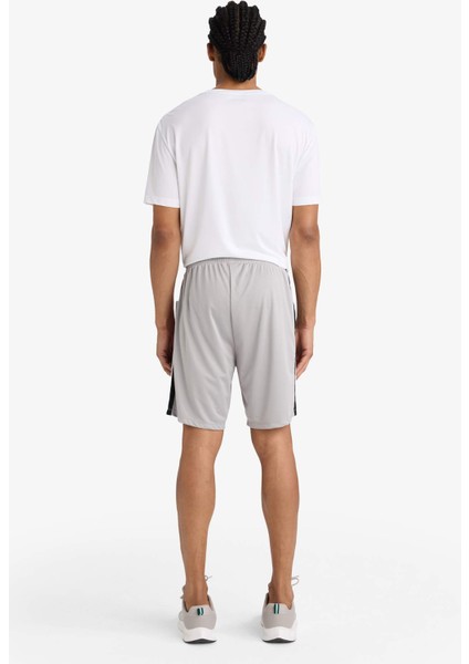 Fit Standart Fit Sporcu Kısa Paça Cepli Şort