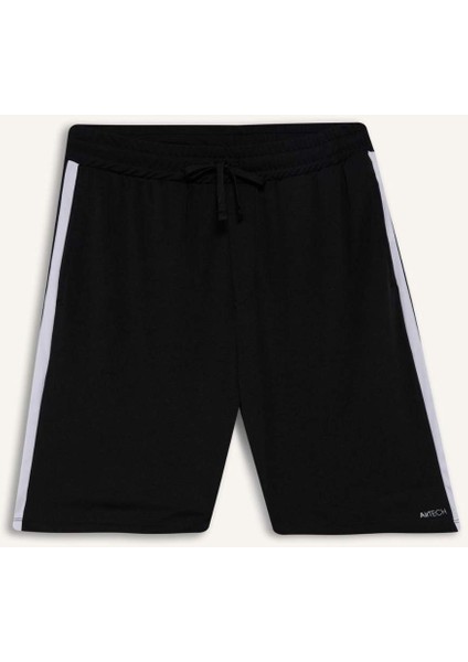 Fit Standart Fit Sporcu Kısa Paça Cepli Şort