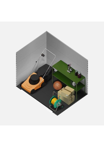 Alet Evi 2,39 M² 12 mm Kalınlığında Çift Katmanlı Pp (Polipropilen) Panel modelleri