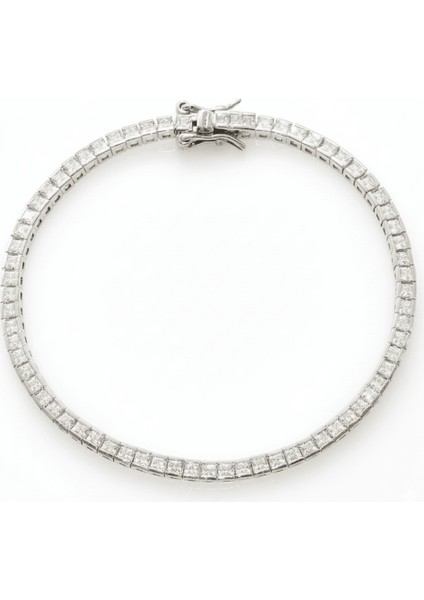 Vera 925 Ayar Gümüş Ithal Şık Kadın Bileklik