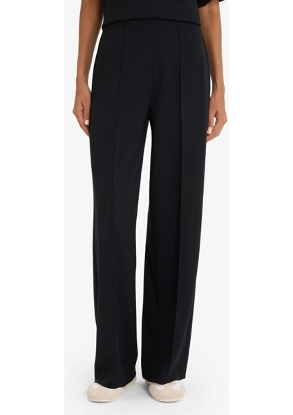 Straight Fit Modal Geniş Paça Yumuşak Dokulu Eşofman Altı