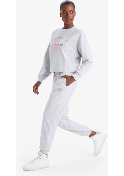 Fit NBA Brooklyn Nets Standart Fit Cepli Sporcu Jogger Eşofman Altı