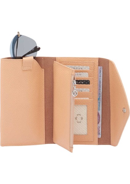 Nude Hakiki Deri Kadın Cüzdan - S1CB00005811-T6A