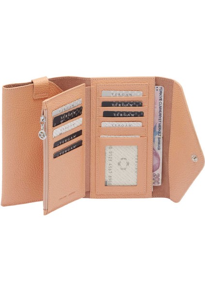 Nude Hakiki Deri Kadın Cüzdan - S1CB00005811-T6A